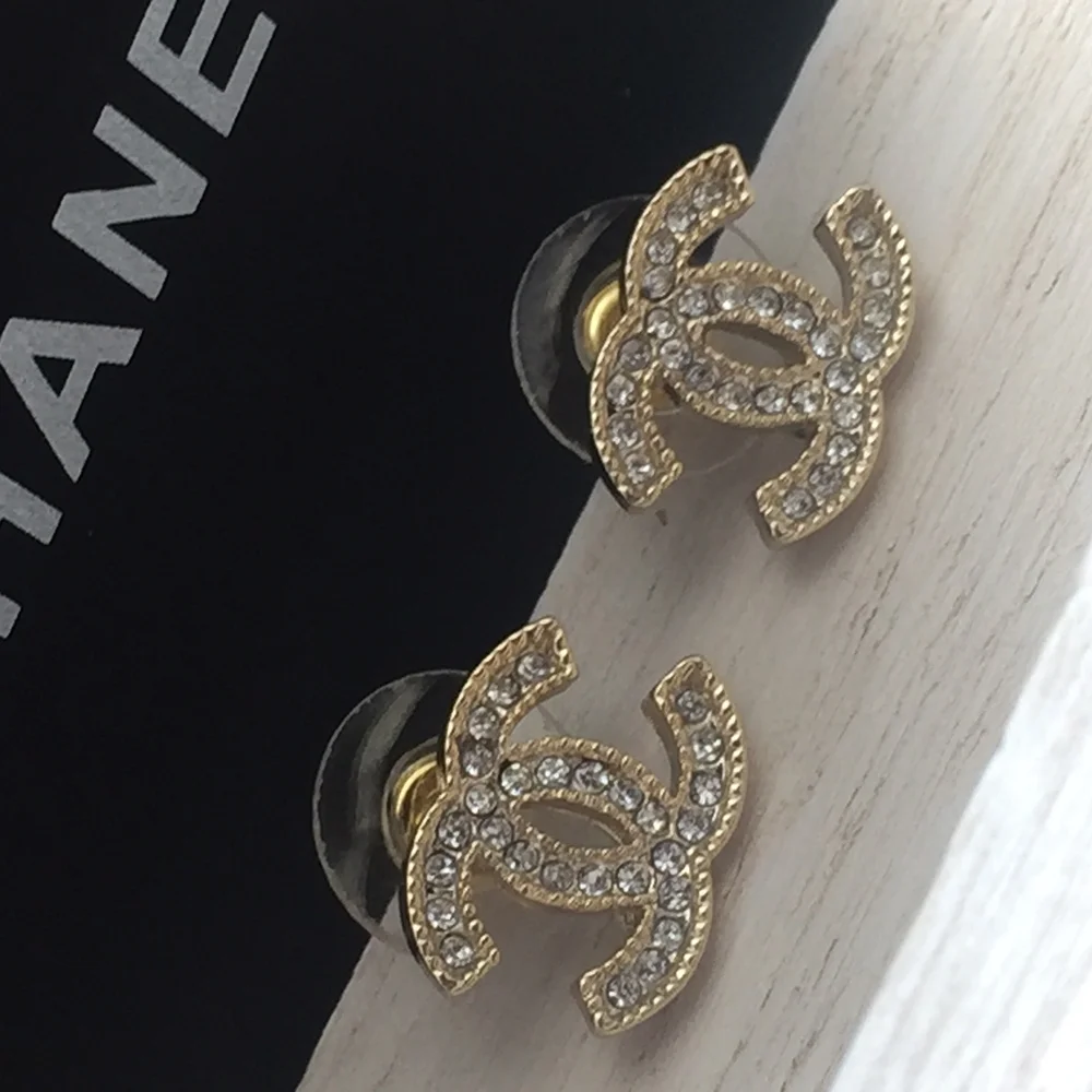 Chanel Gold and Silver Earrings - Picture 2 of 6